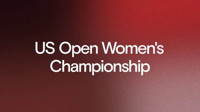 US Open Women’s Championship Playback (Live)