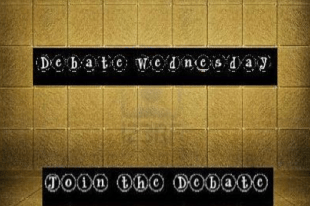 Debate Wednesday (Feb&nbsp;2014)