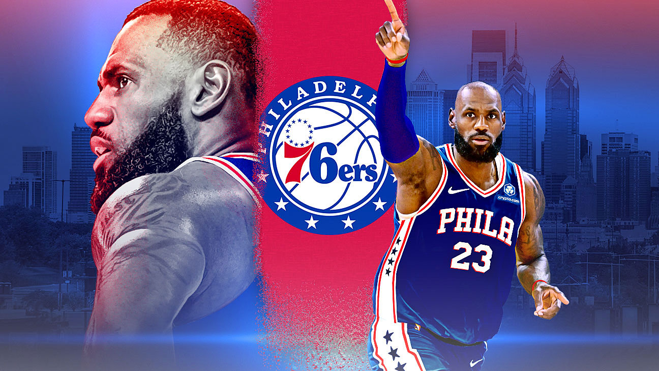 Philadelphia 76ers Sign Lebron James (Part II)